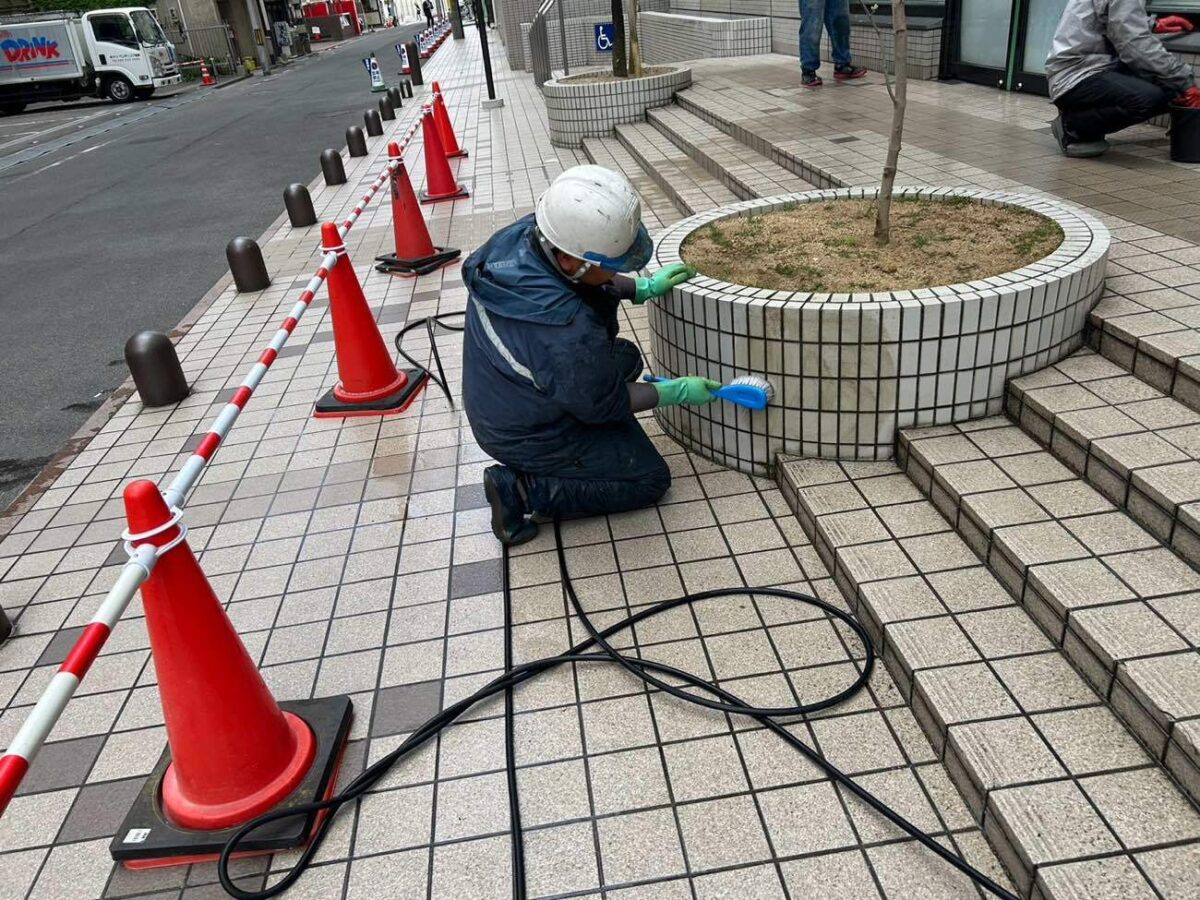 某テナントビル外壁洗浄工事｜福島市 | 外壁工事