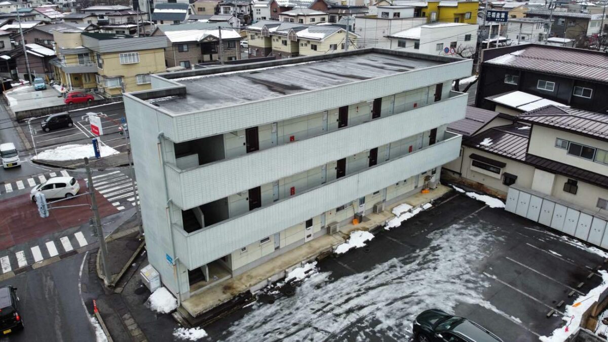 鉄骨造3階建アパート大規模修繕工事_施工前④